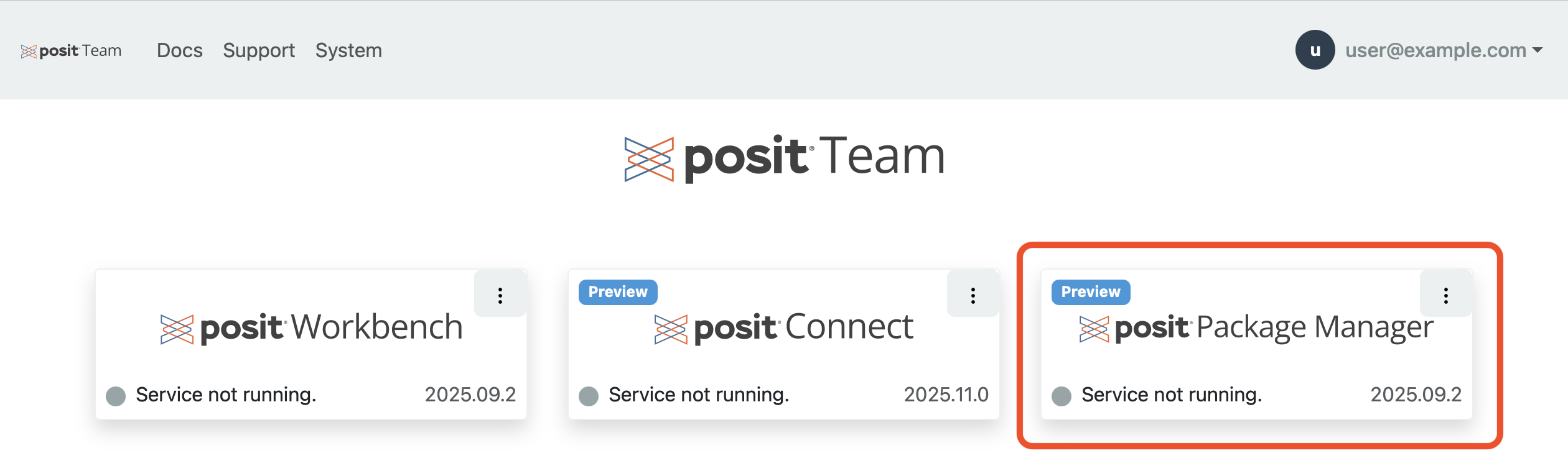 Begin Package Manager installation